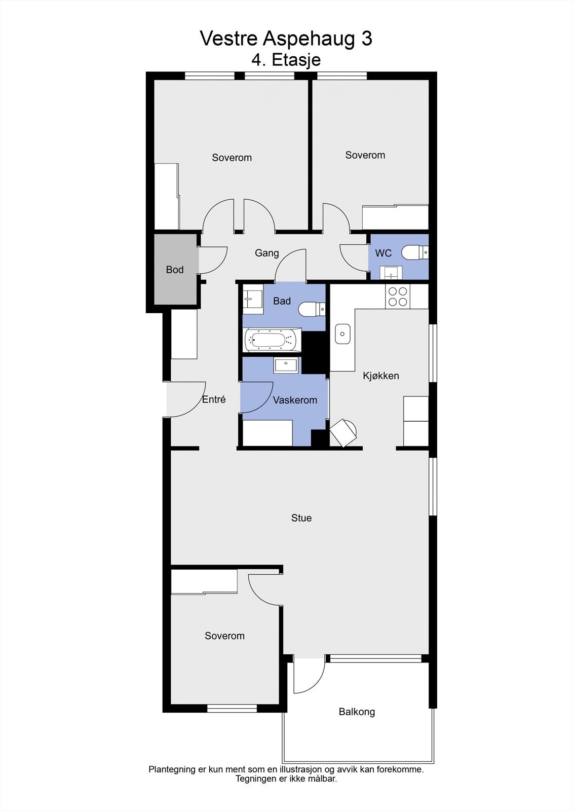 2D plantegning Galleribilde