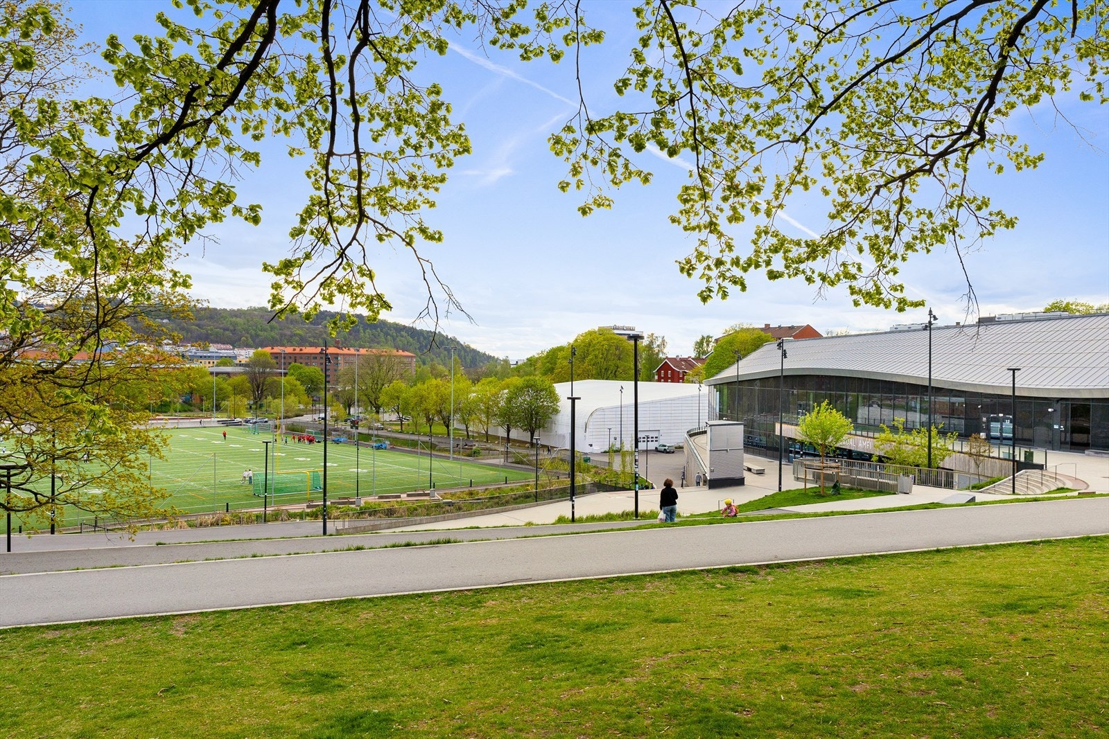 Det flotte anlegget, Jordal Amfi, ligger rett ved. Galleribilde