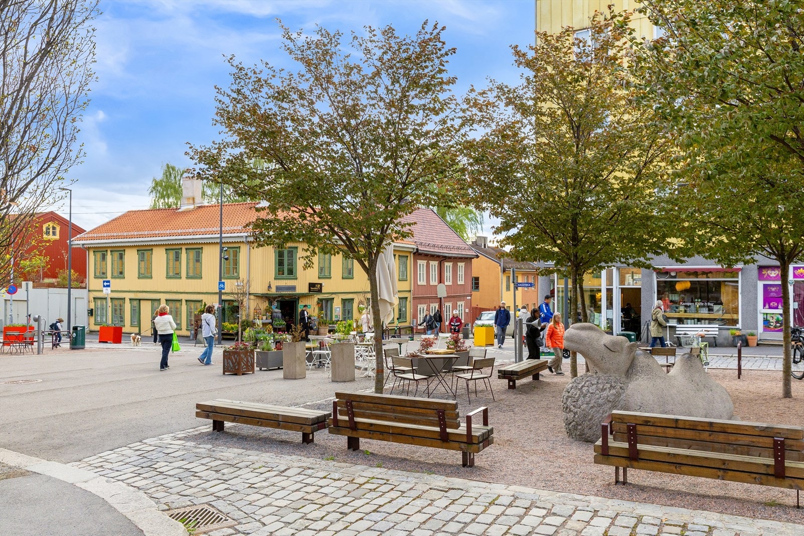 Idylliske Kampen. Galleribilde