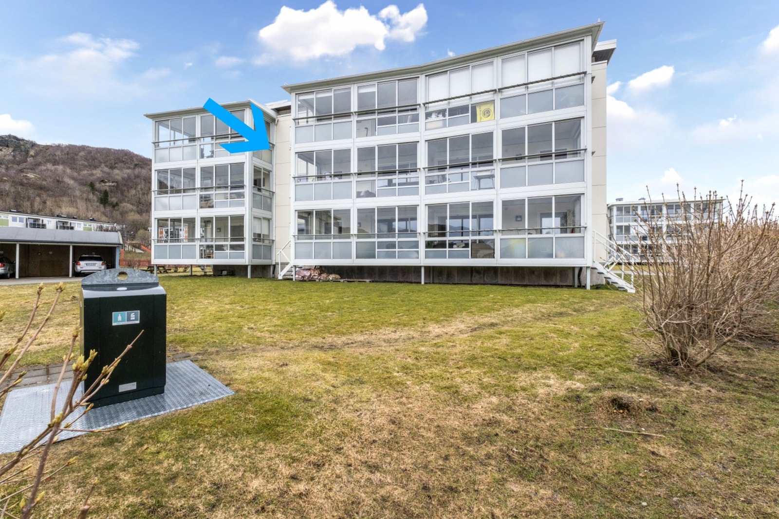 Leiligheten ligger i andre etasje Galleribilde