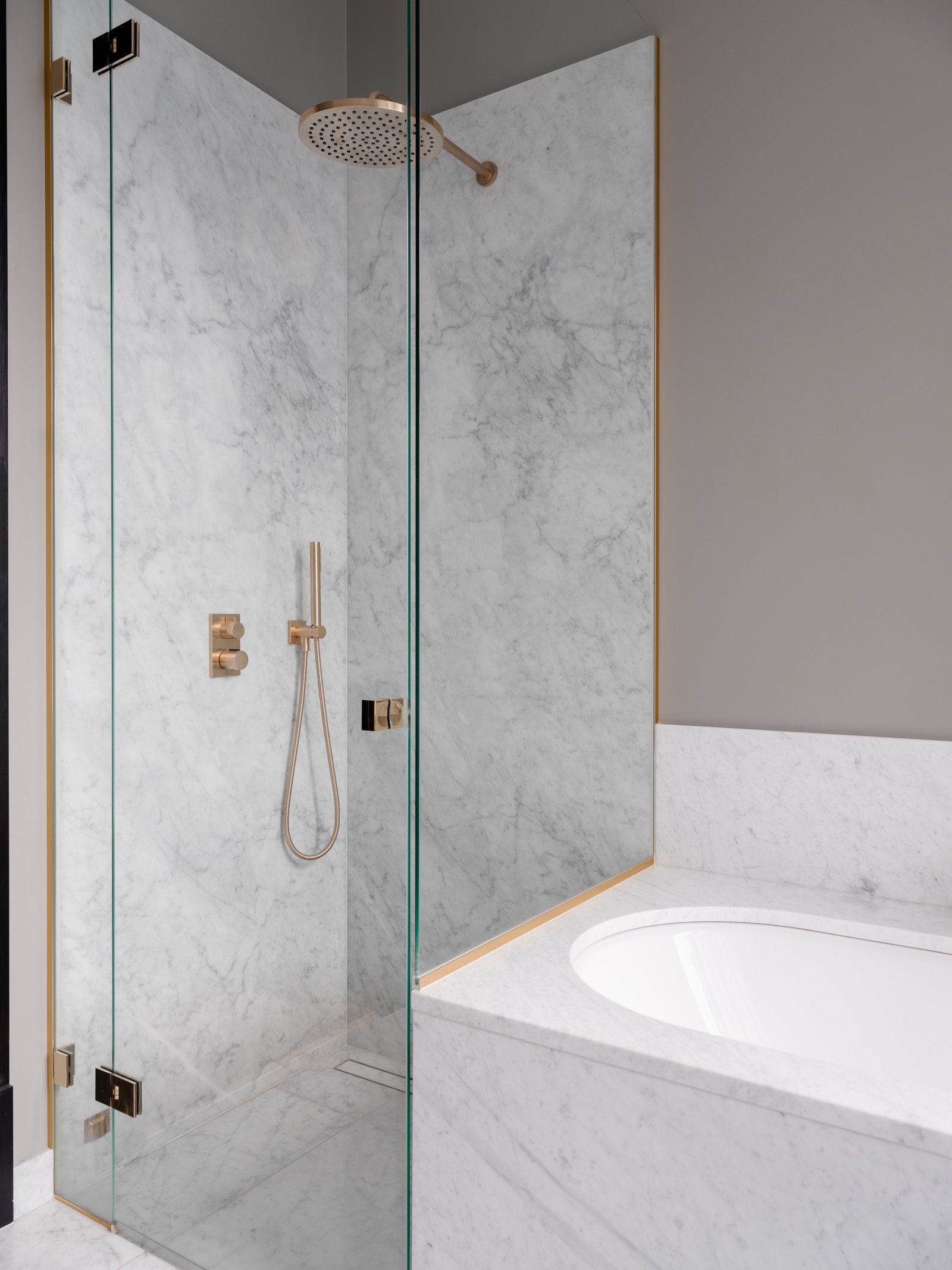 En suite bad hovedsoverom Galleribilde
