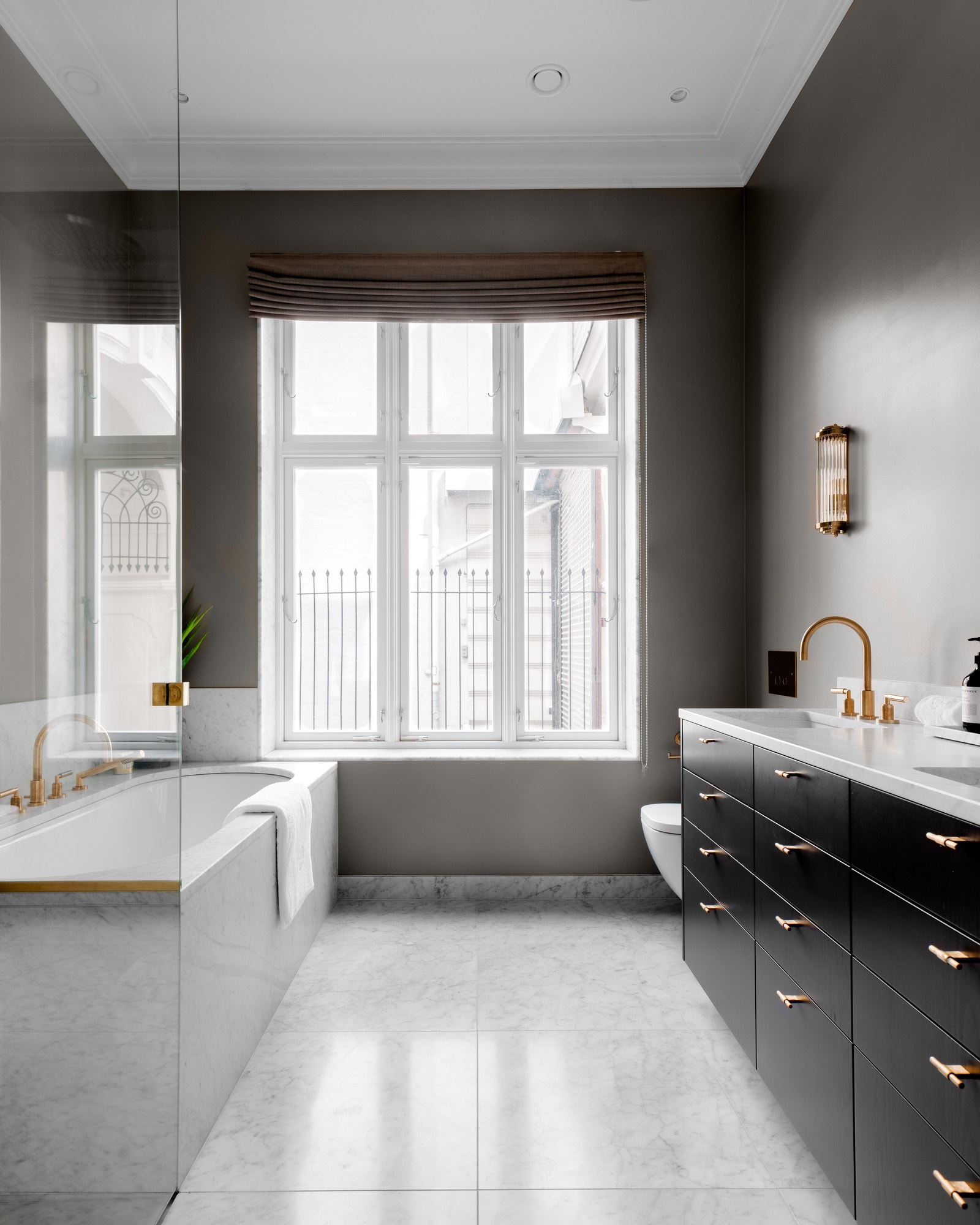 En suite bad hovedsoverom Galleribilde