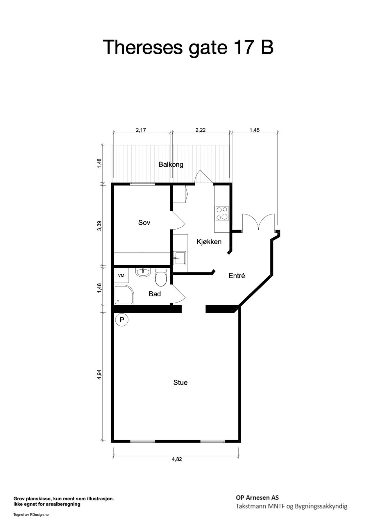 Planskisse. Galleribilde