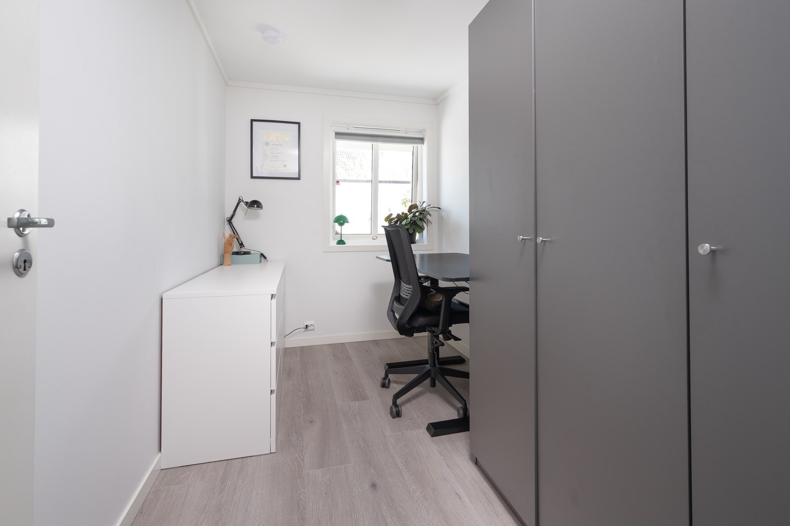 Her fra soverom nr 2 i leiligheten Galleribilde