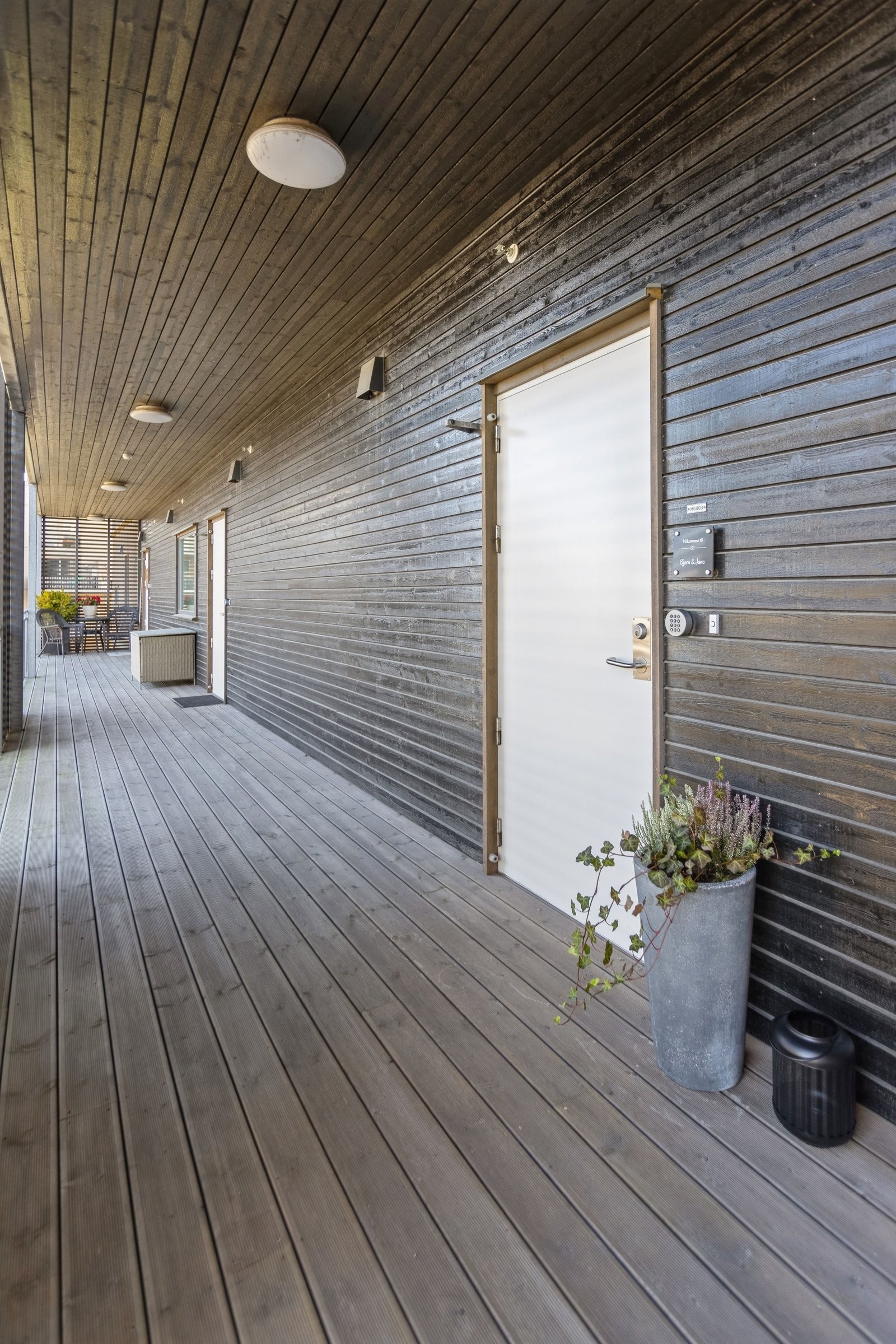 Ekstra trivelig med privat inngangsparti Galleribilde