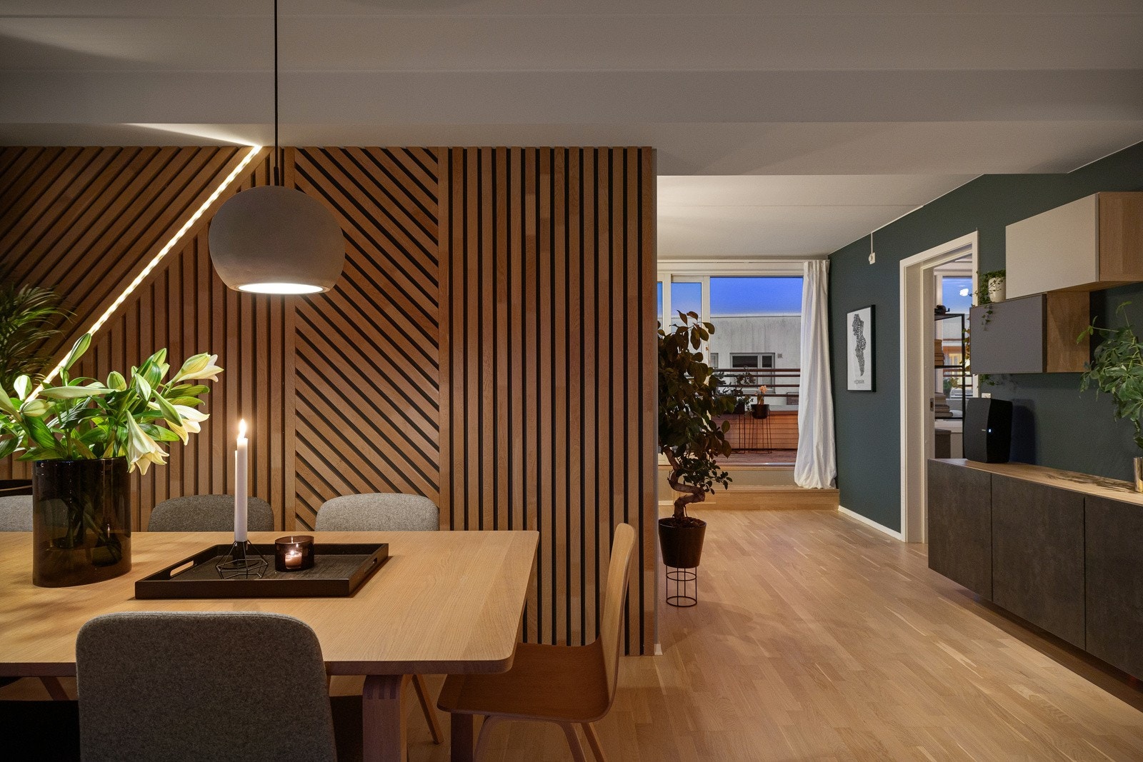 Kveldsstemning. Galleribilde