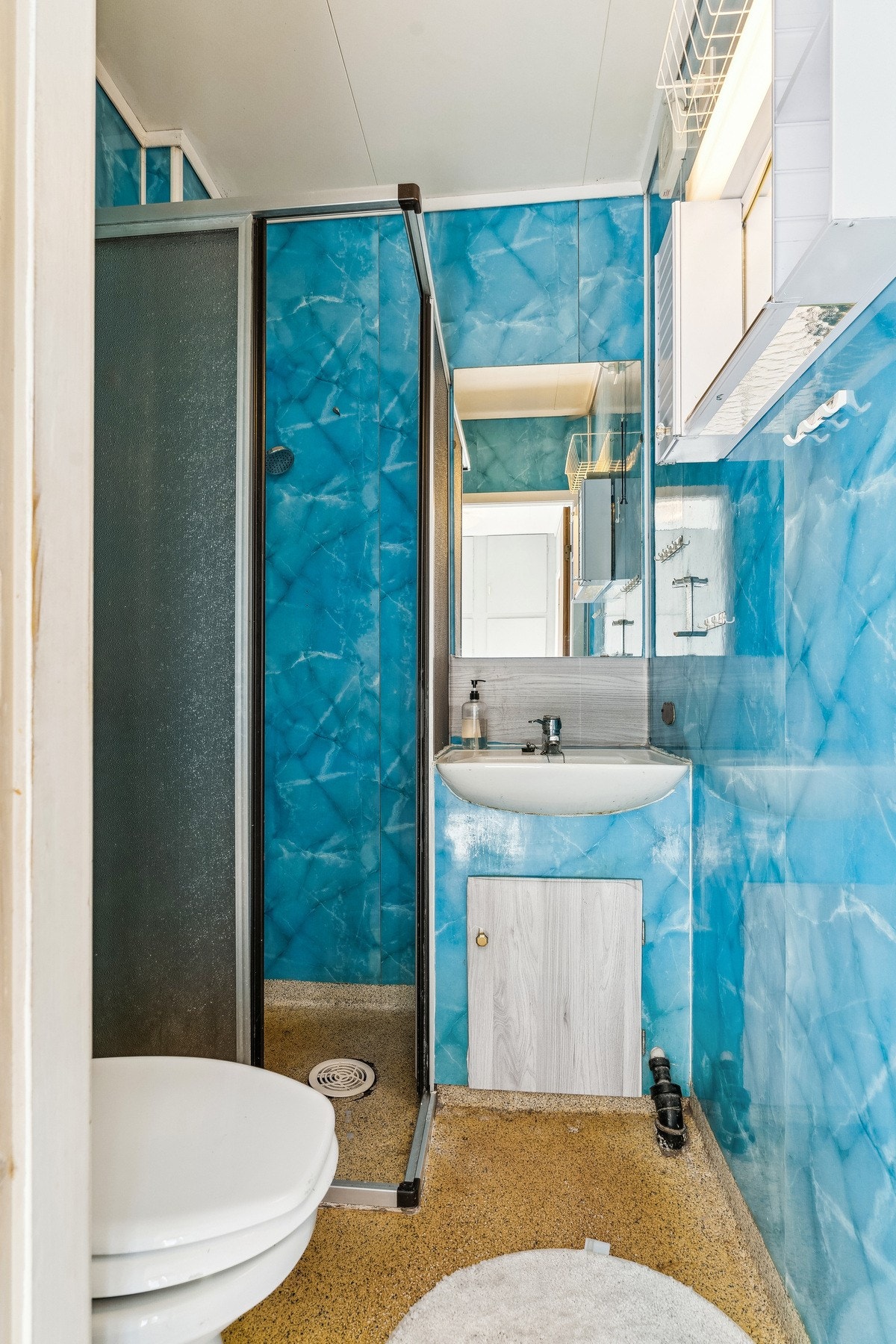 Toalettet i hovedetasjen har behov for oppgradering. Galleribilde