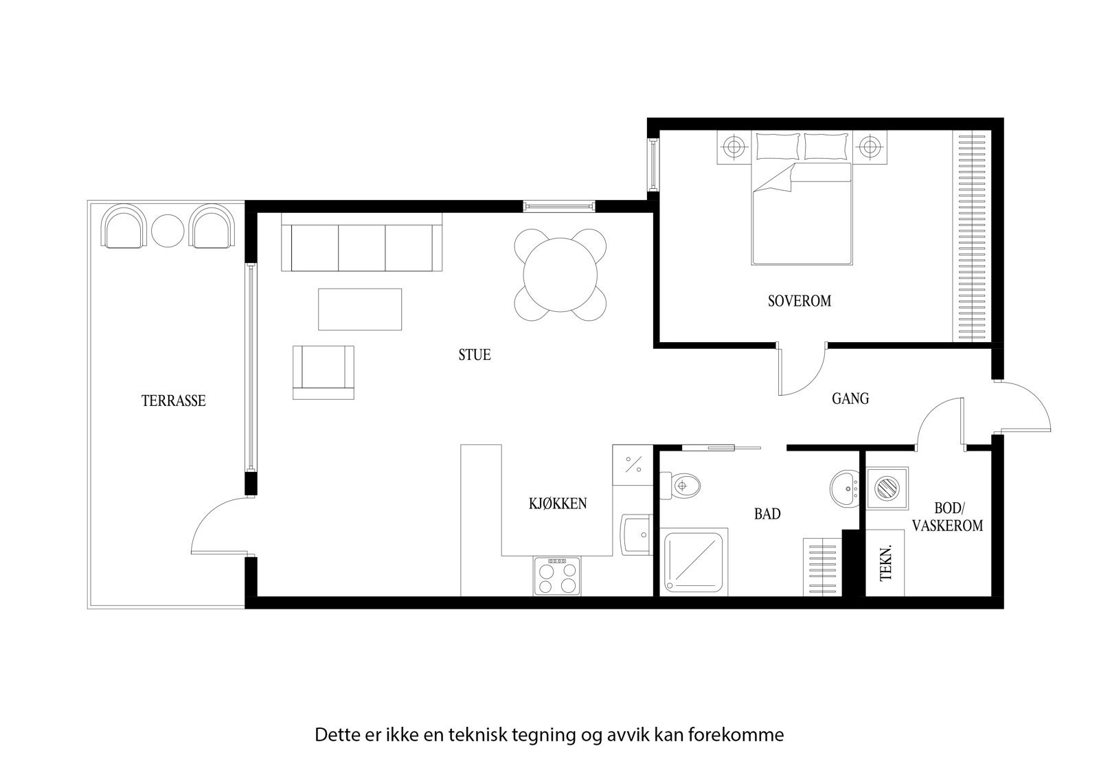 Planløsningen Galleribilde