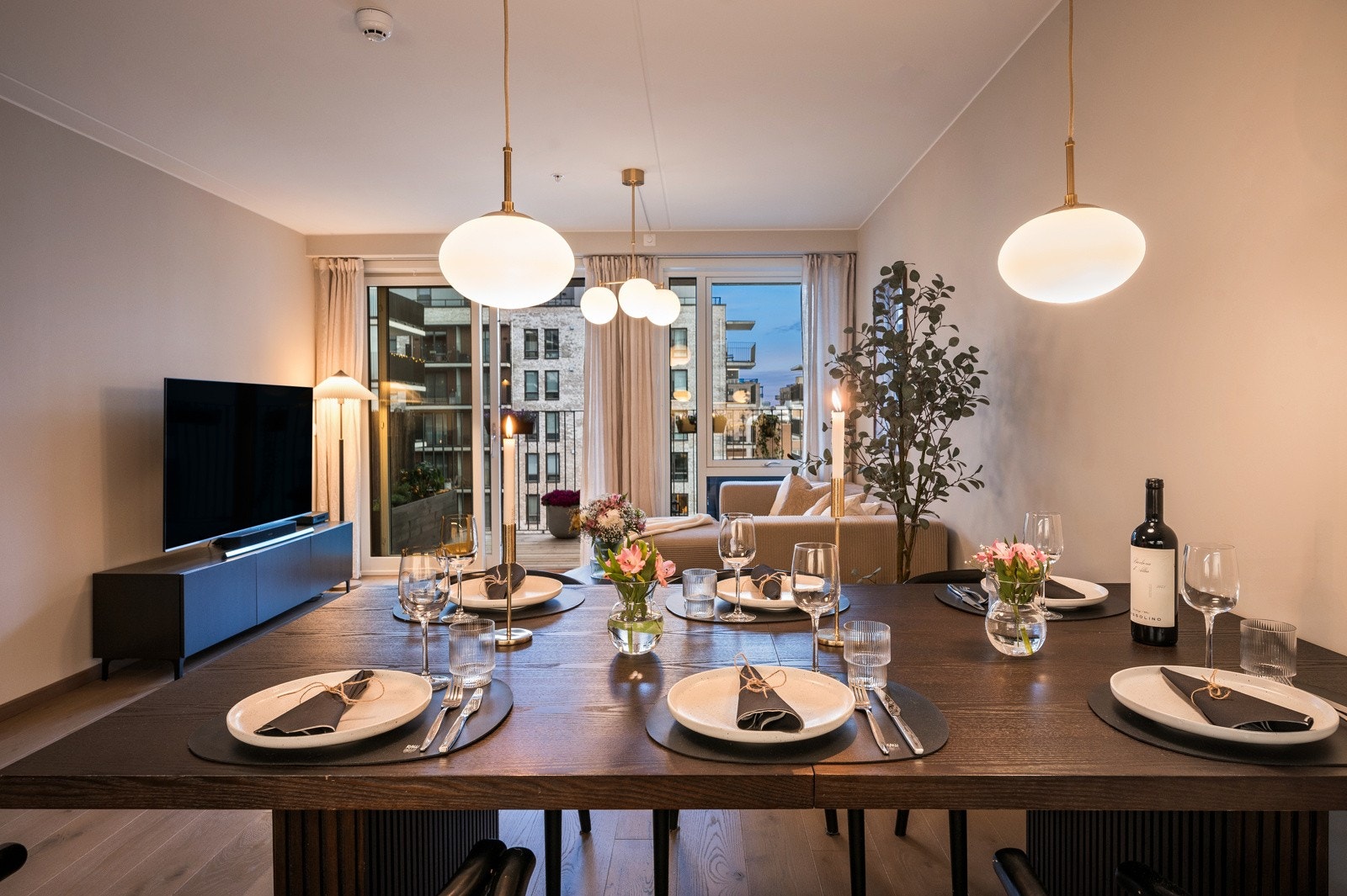 Her kan du invitere venner og kjente til et bedre måltid Galleribilde