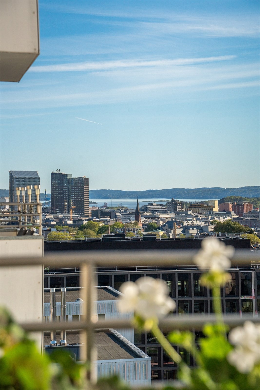 Her glimter man ned til Oslofjorden. Galleribilde