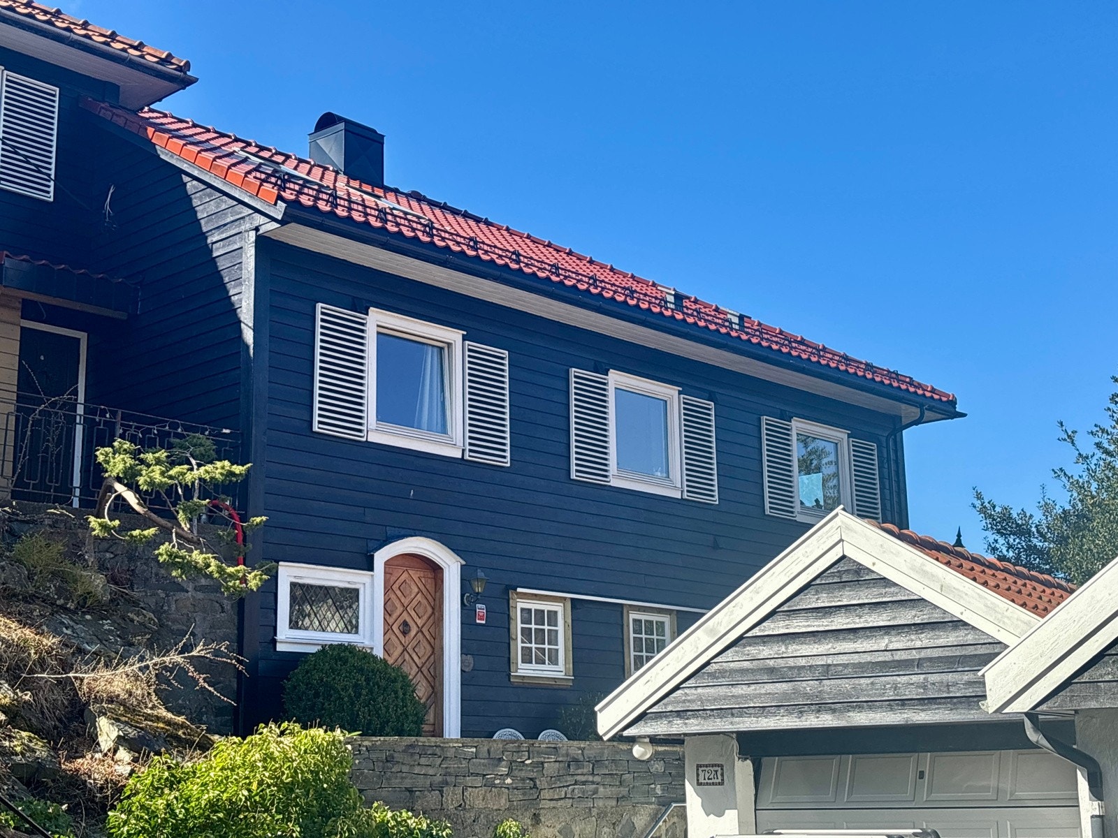 Et flott estetisk ytre på huset. Galleribilde