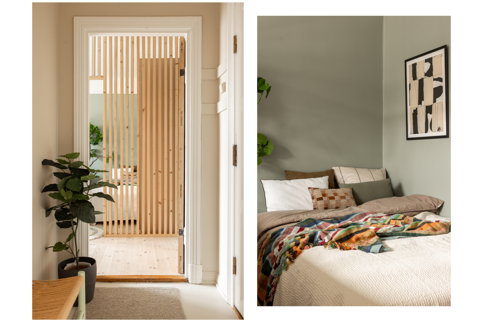 Sovealkoven er et arkitektonisk grep som gir boligen ekstra karakter. Galleribilde