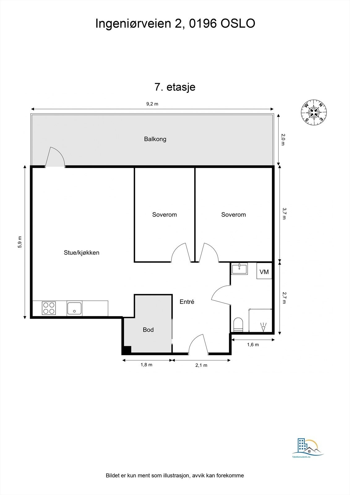 Plantegning. Galleribilde