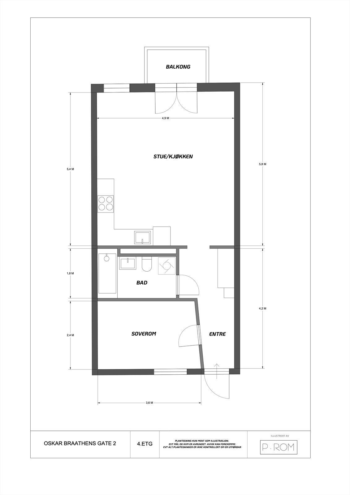 Plantegning. Galleribilde