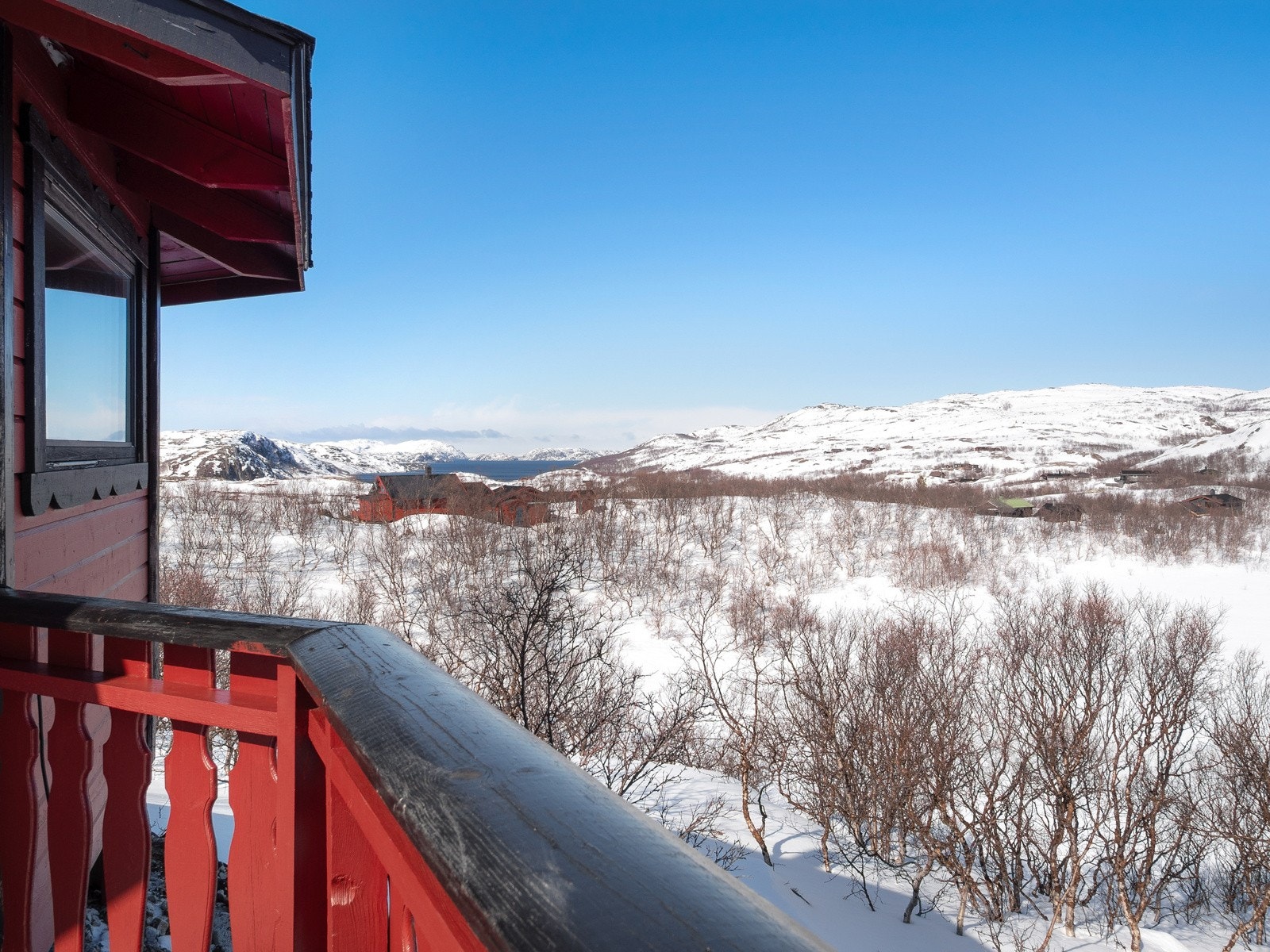 Utsikt fra grillhytta Galleribilde