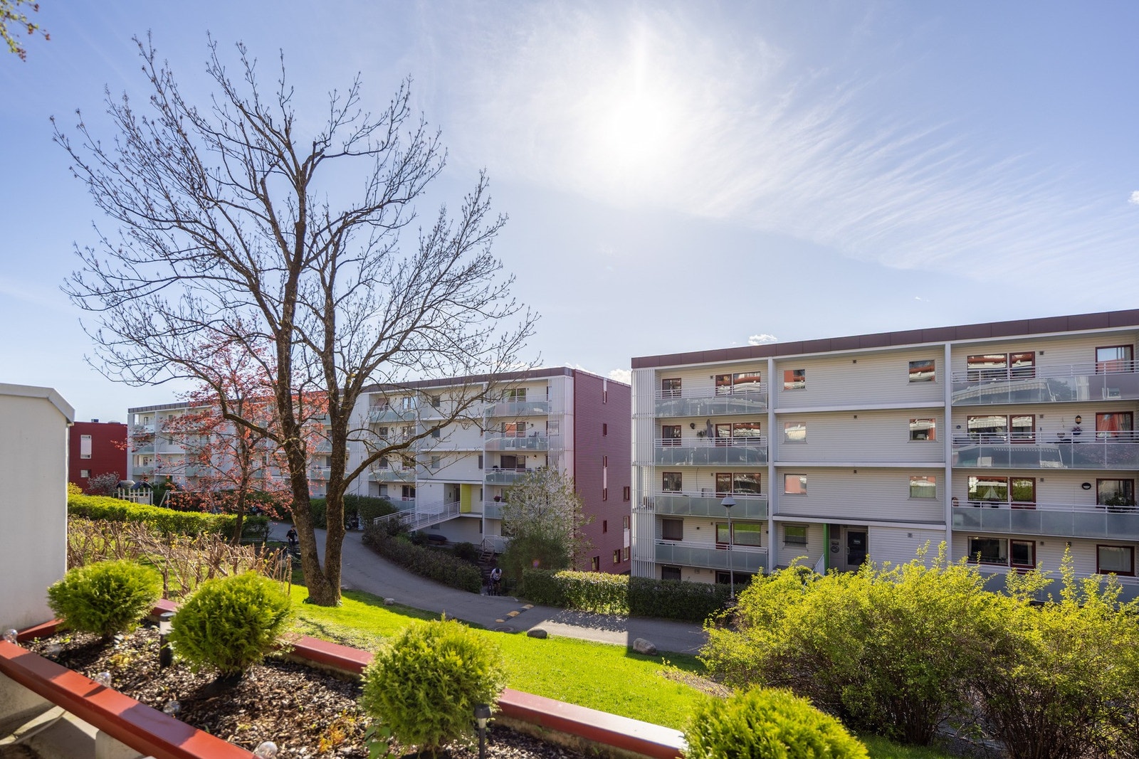 Gode solforhold på sommerstid fra omkring kl. 13:30 til kl. 20:30. Galleribilde