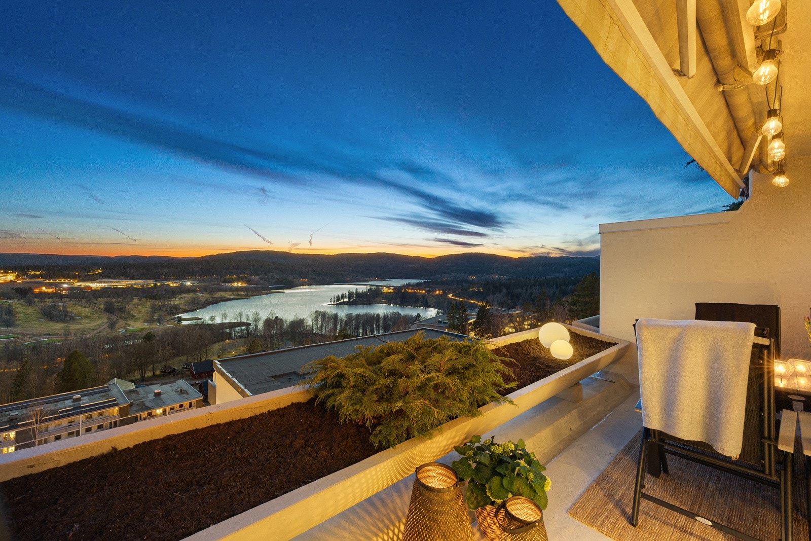 Stemning mot Bogstadvannet. Galleribilde