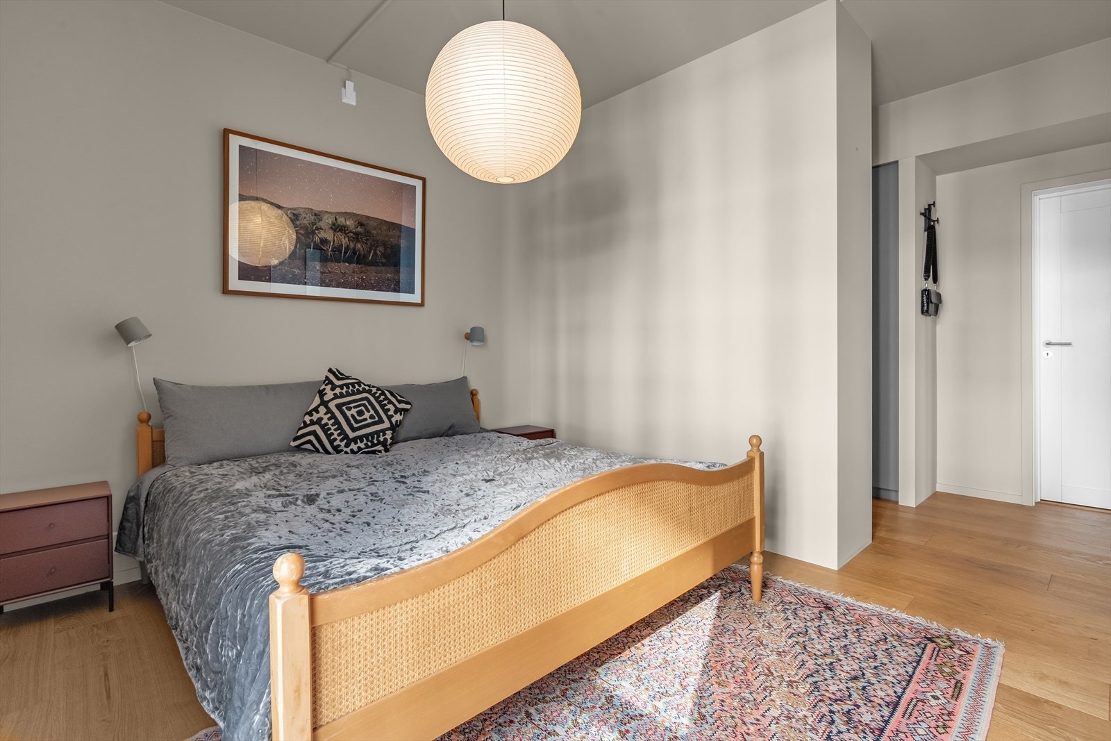 Vender mot rolig blindgate Galleribilde