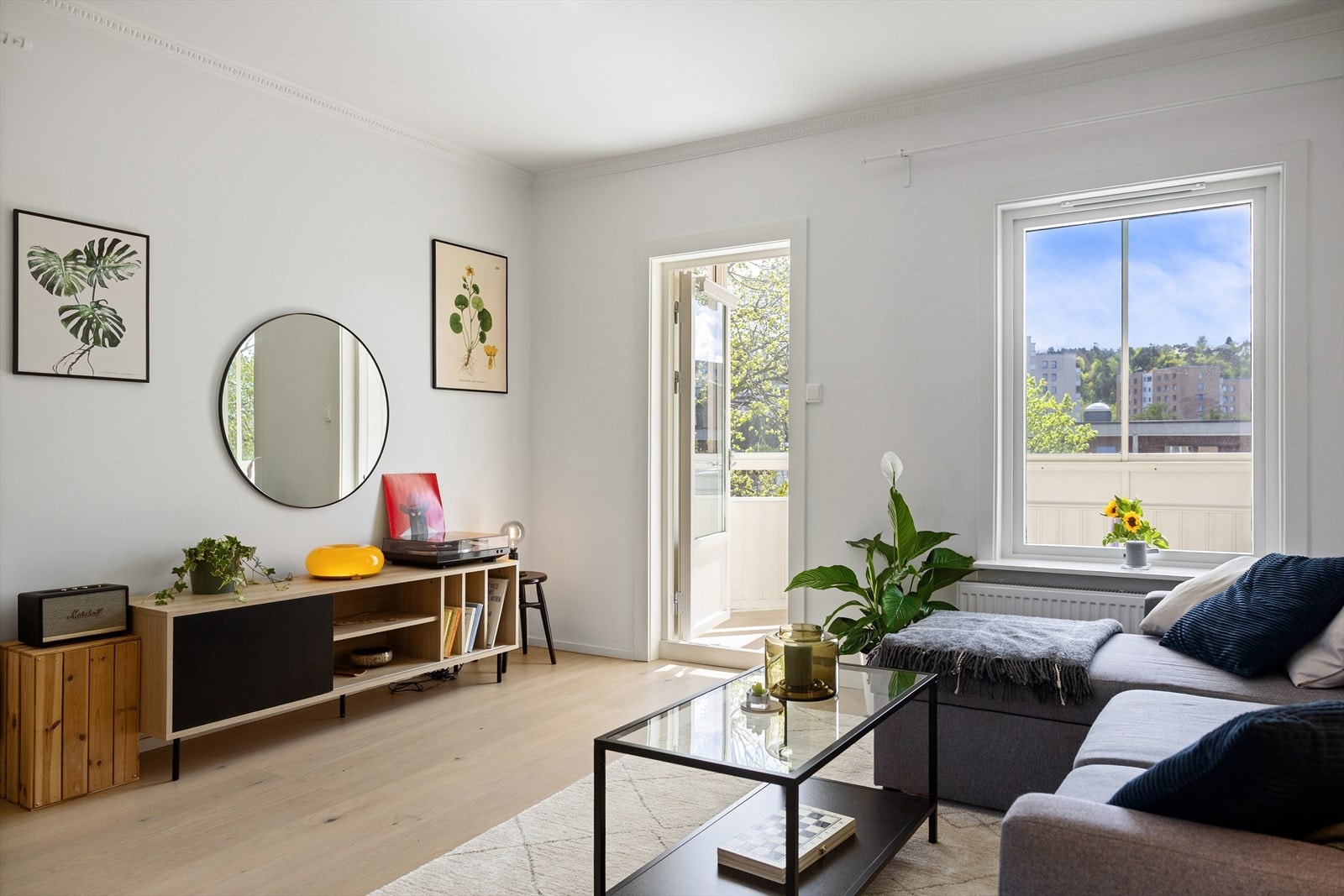 Varmtvann og fyring er inkludert i felleskostnadene. Galleribilde