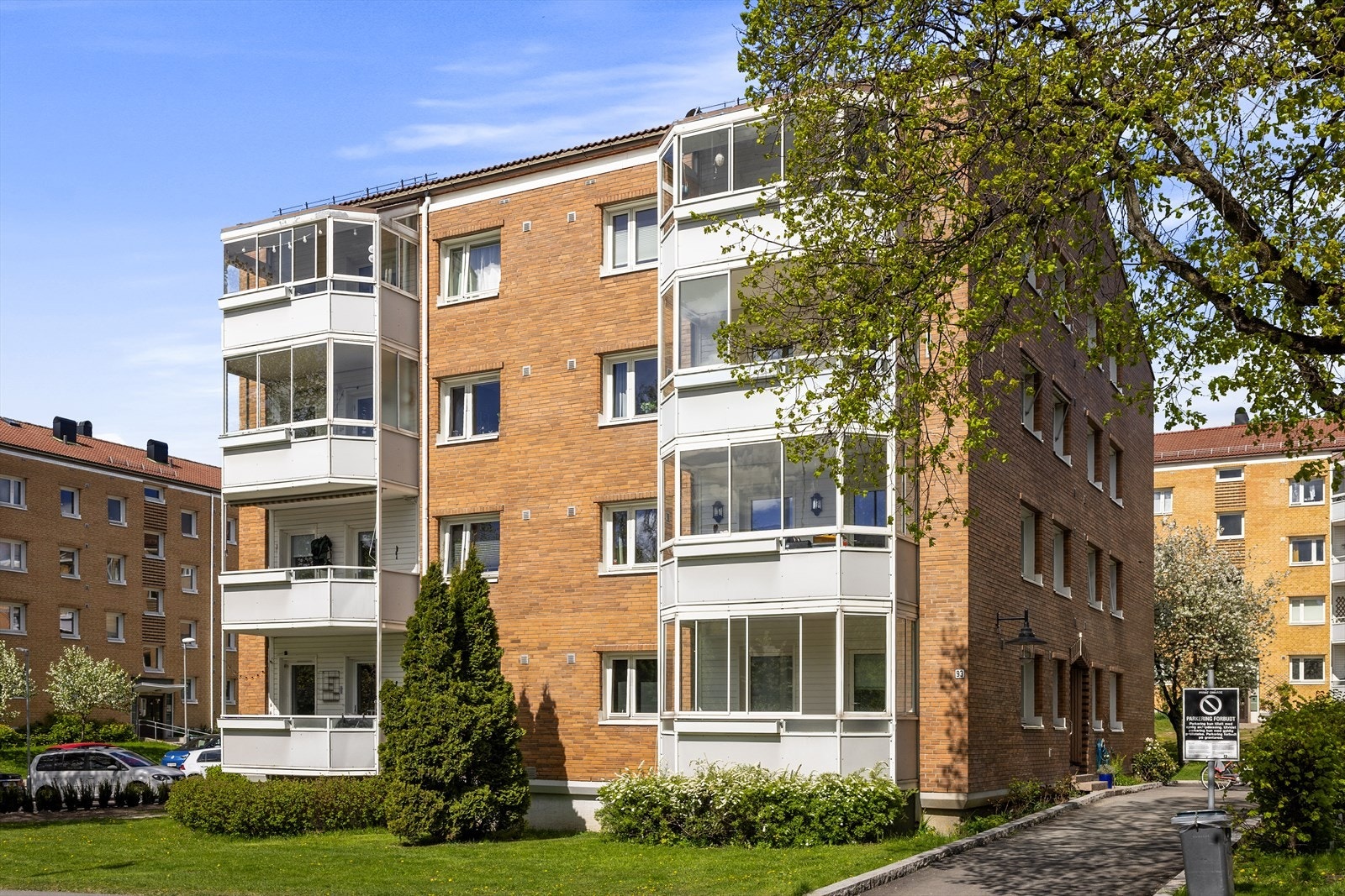 Borettslaget består av 255 andelsleiligheter. Galleribilde