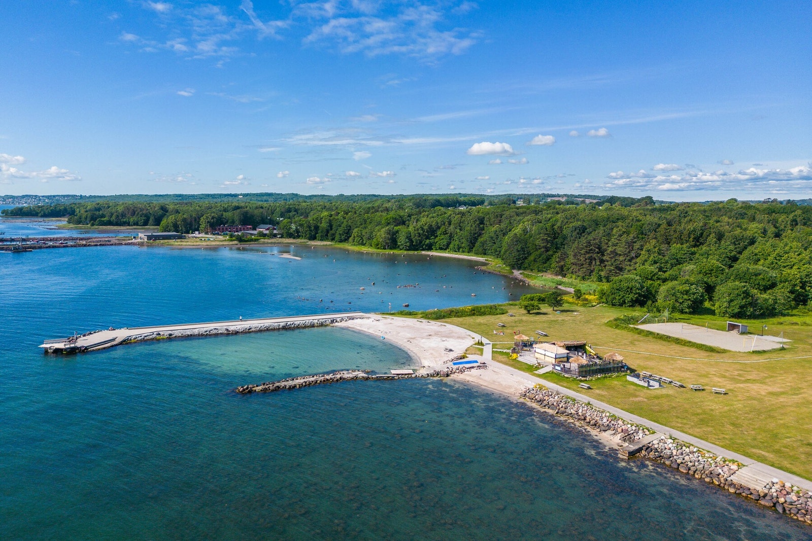 Rørestrand badeplass Galleribilde