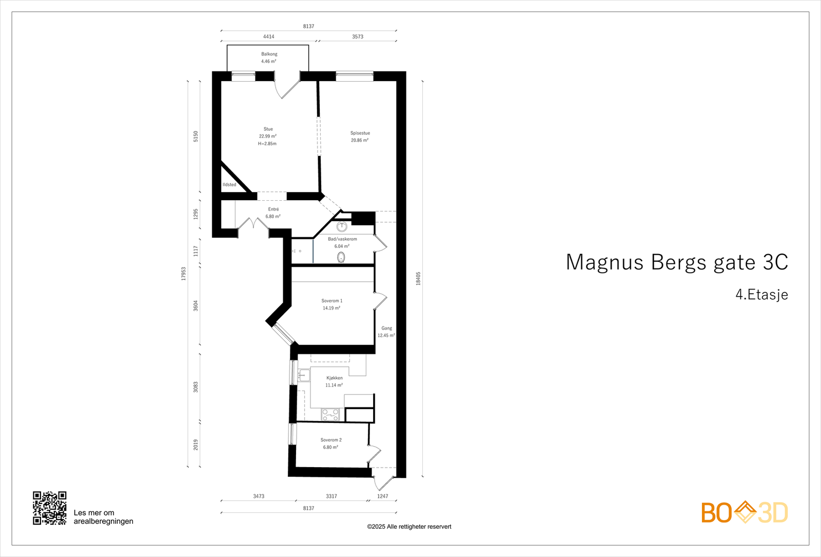 Plantegning. Galleribilde