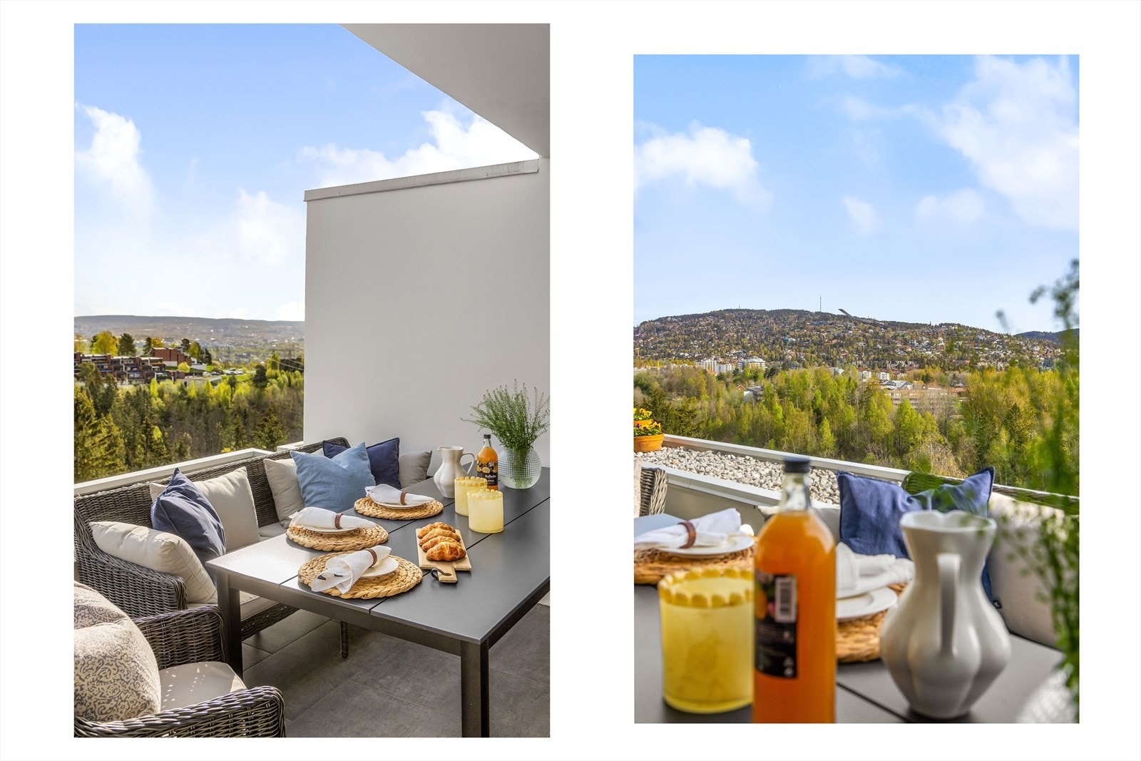 Vidstrakt, fantastisk utsikt over store deler av Oslo Galleribilde