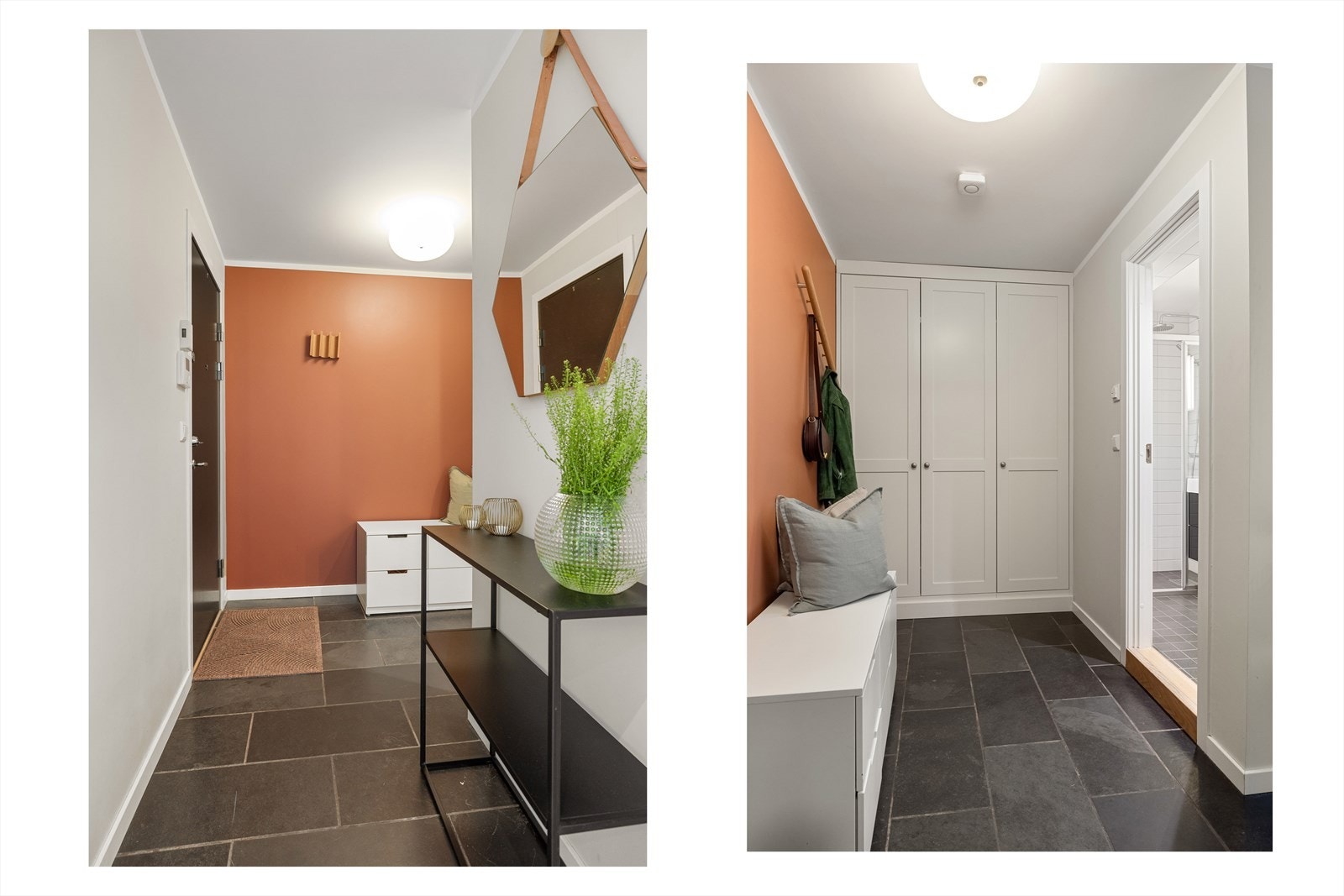 Det er ellers plass til både kommode, skohyller, knagger etc. Galleribilde