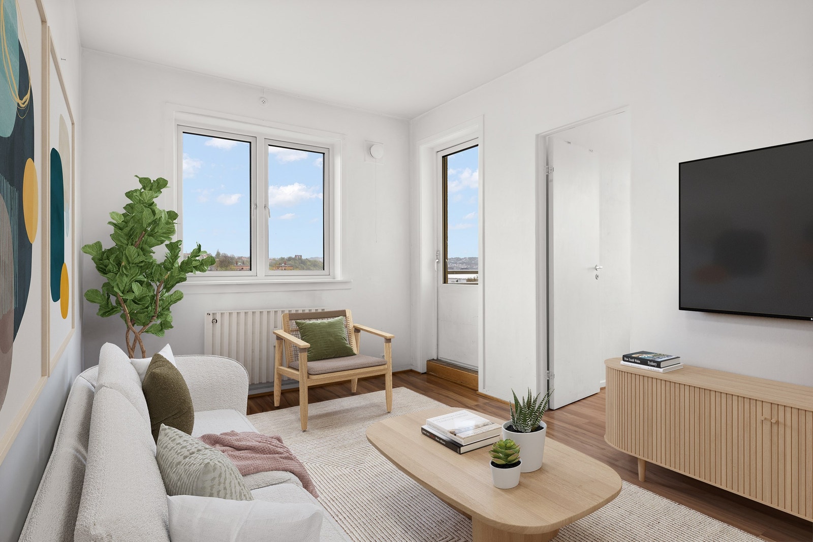 Stue (virtuell styling) Galleribilde