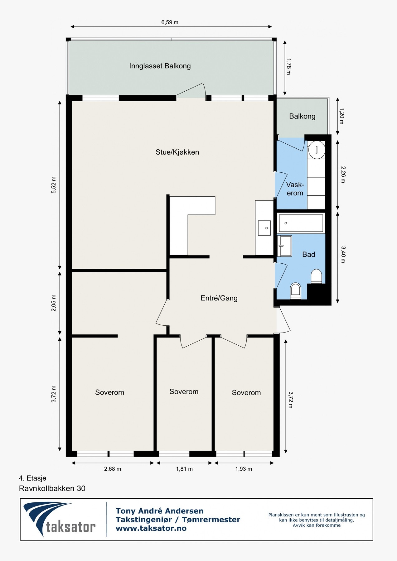 Planløsning. Galleribilde