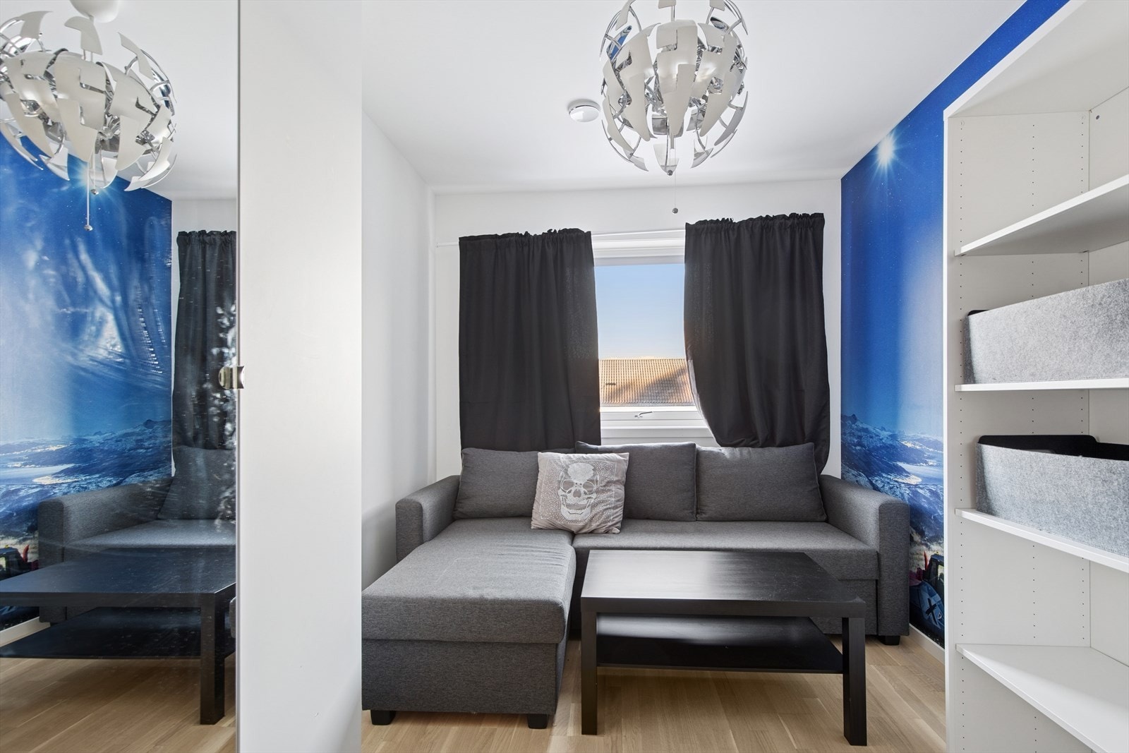 Flere av rommene kan også egne seg som en ekstra stue. Galleribilde