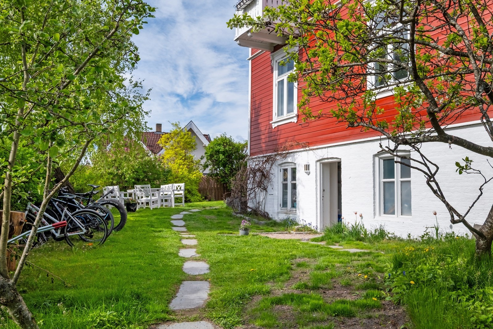 Sameiet har et meget pent opparbeidet fellesområde Galleribilde