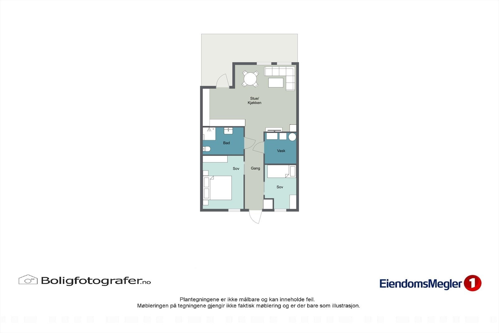Planløsning Granmeisvegen 18B Galleribilde