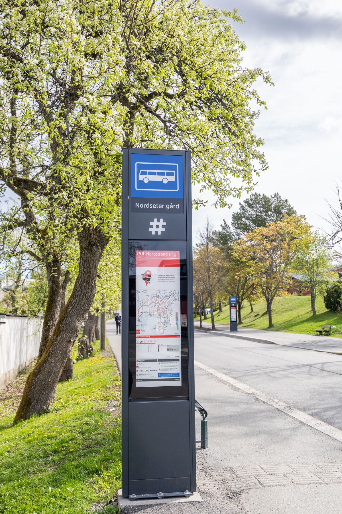 Området har god tilgang på offentlig kommunikasjon. Galleribilde