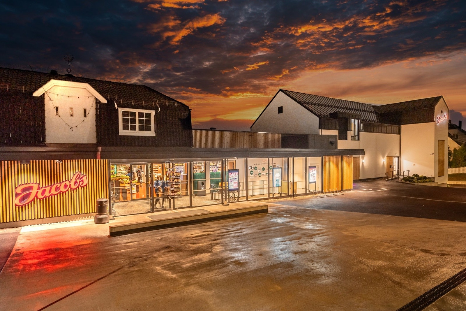 Delikatessebutikken Jacobs. Galleribilde