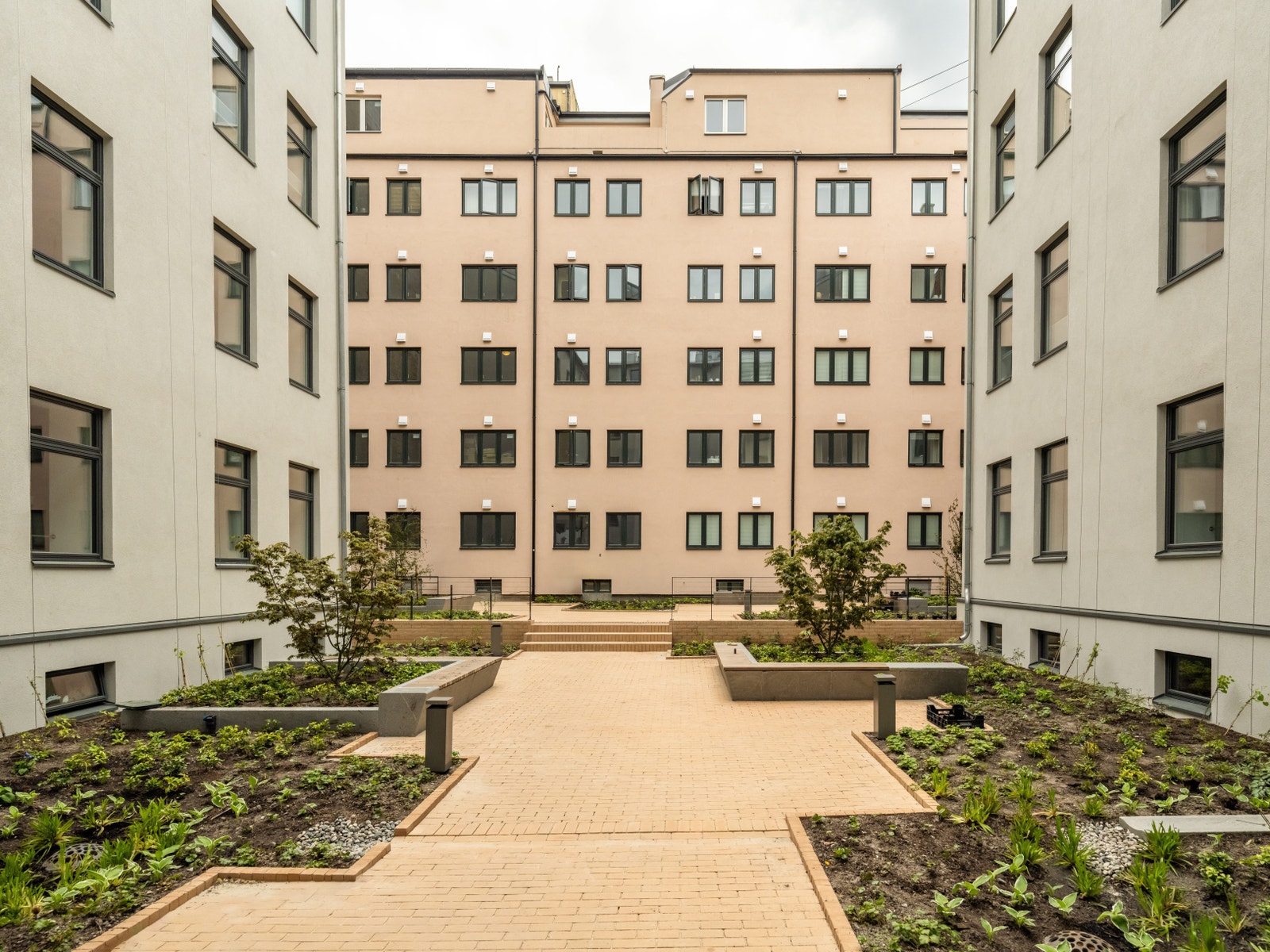 Flott bakgård tilgjengelig Galleribilde