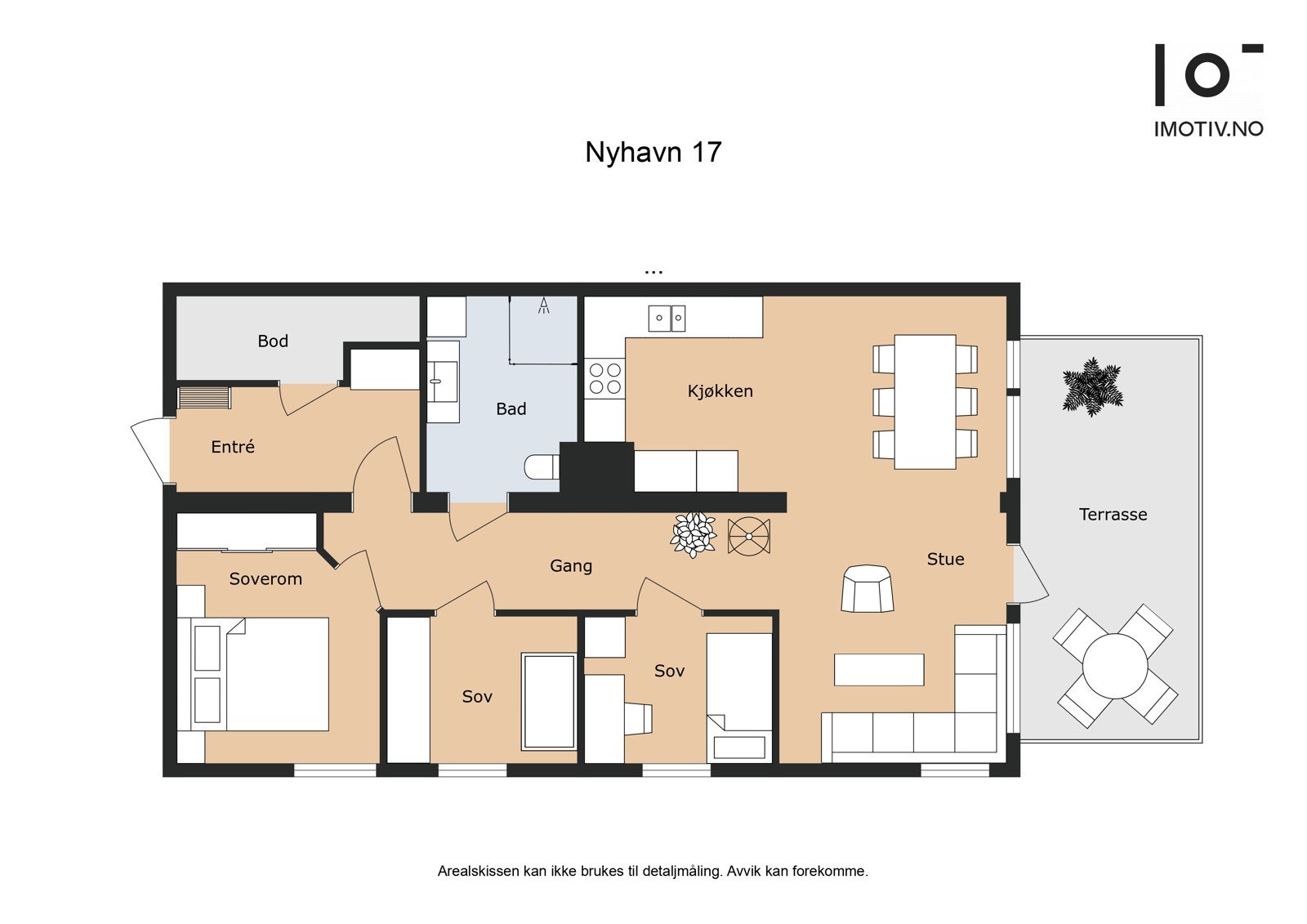 Planskisse Galleribilde