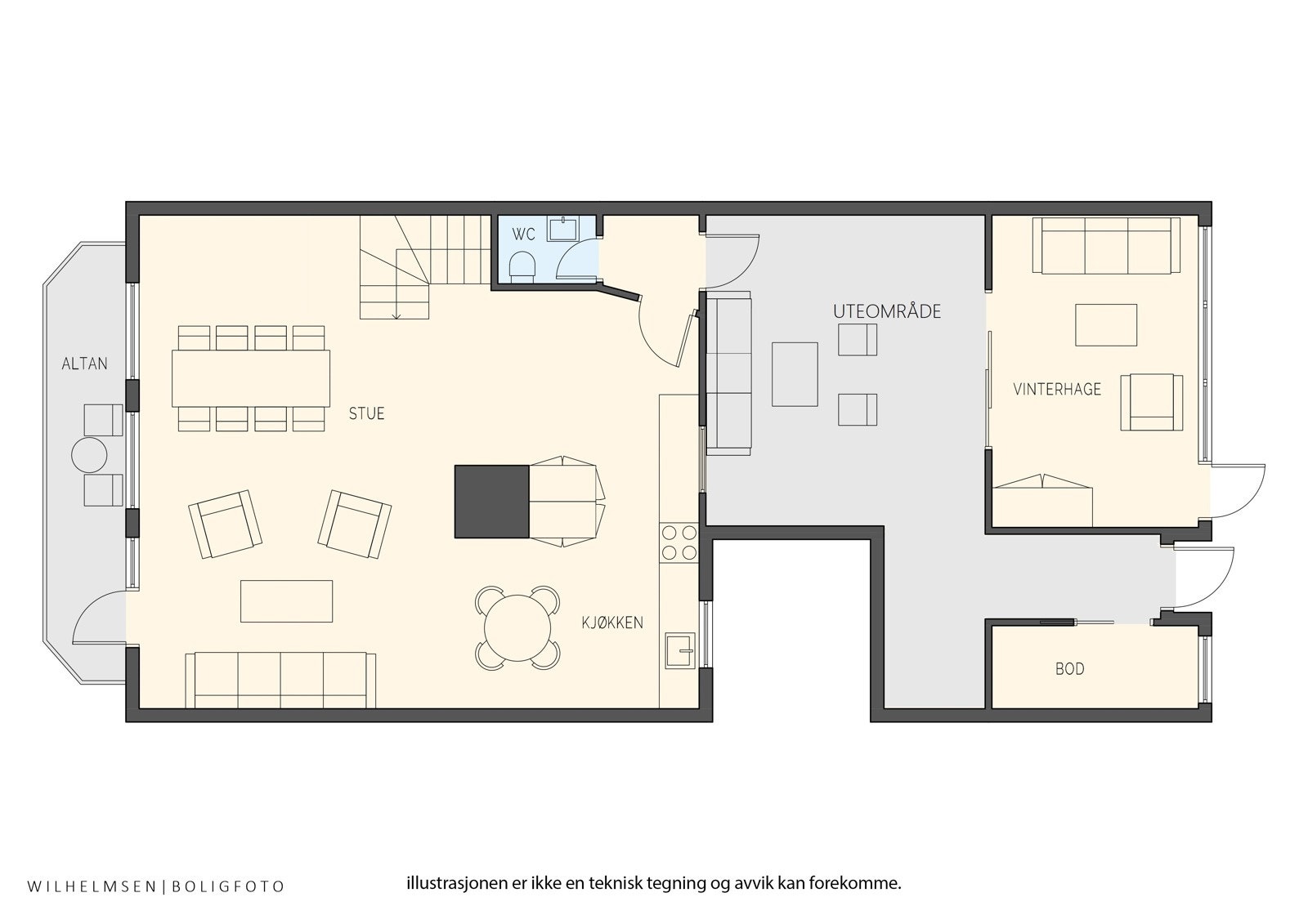 - Planløsning 3.etasje - Galleribilde