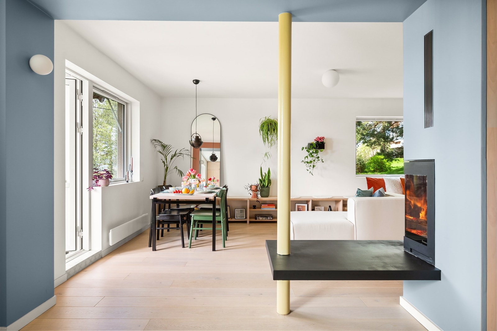 Åpningen er prosjektert og beregnet av ingeniører fra Sweco Norge og ble godkjent i styret. Det foreligger ingen søknad til Plan-og bygningsetaten Dette er et søknadspliktig tiltak. Det er andre i borettslaget som har gjort dette og fått det godkjent. Galleribilde