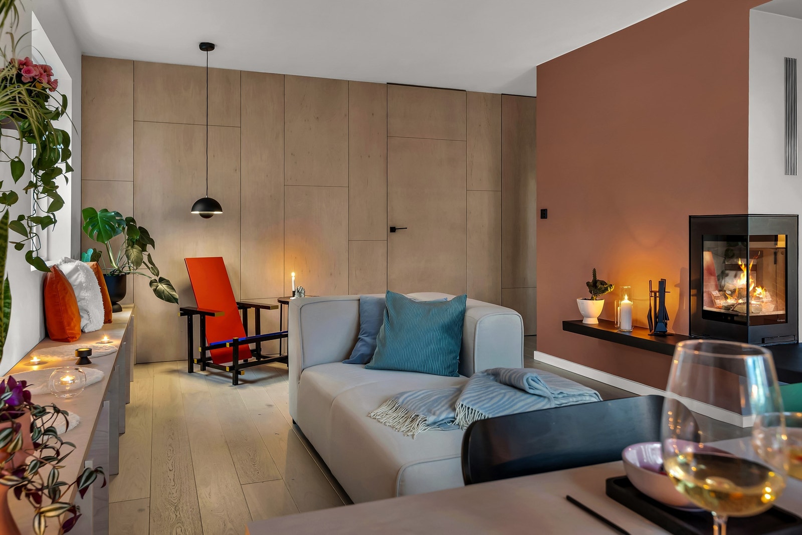 Kveldsstemning. Galleribilde