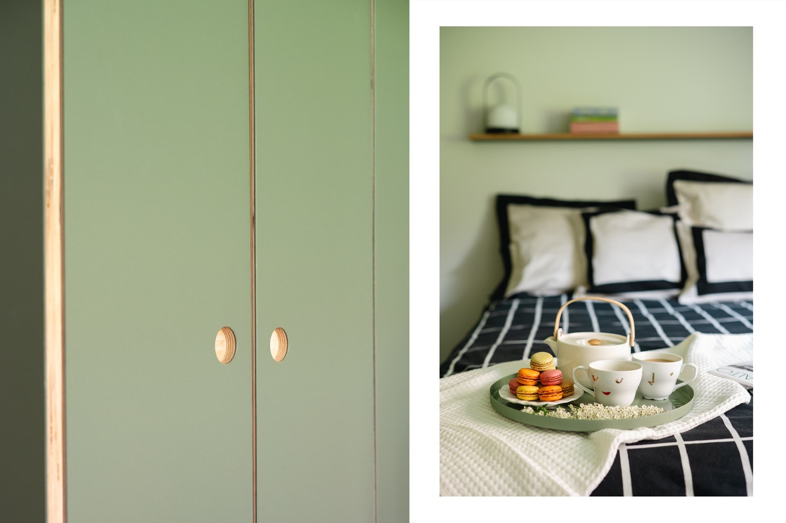 Detaljer på hovedsoverom. Galleribilde