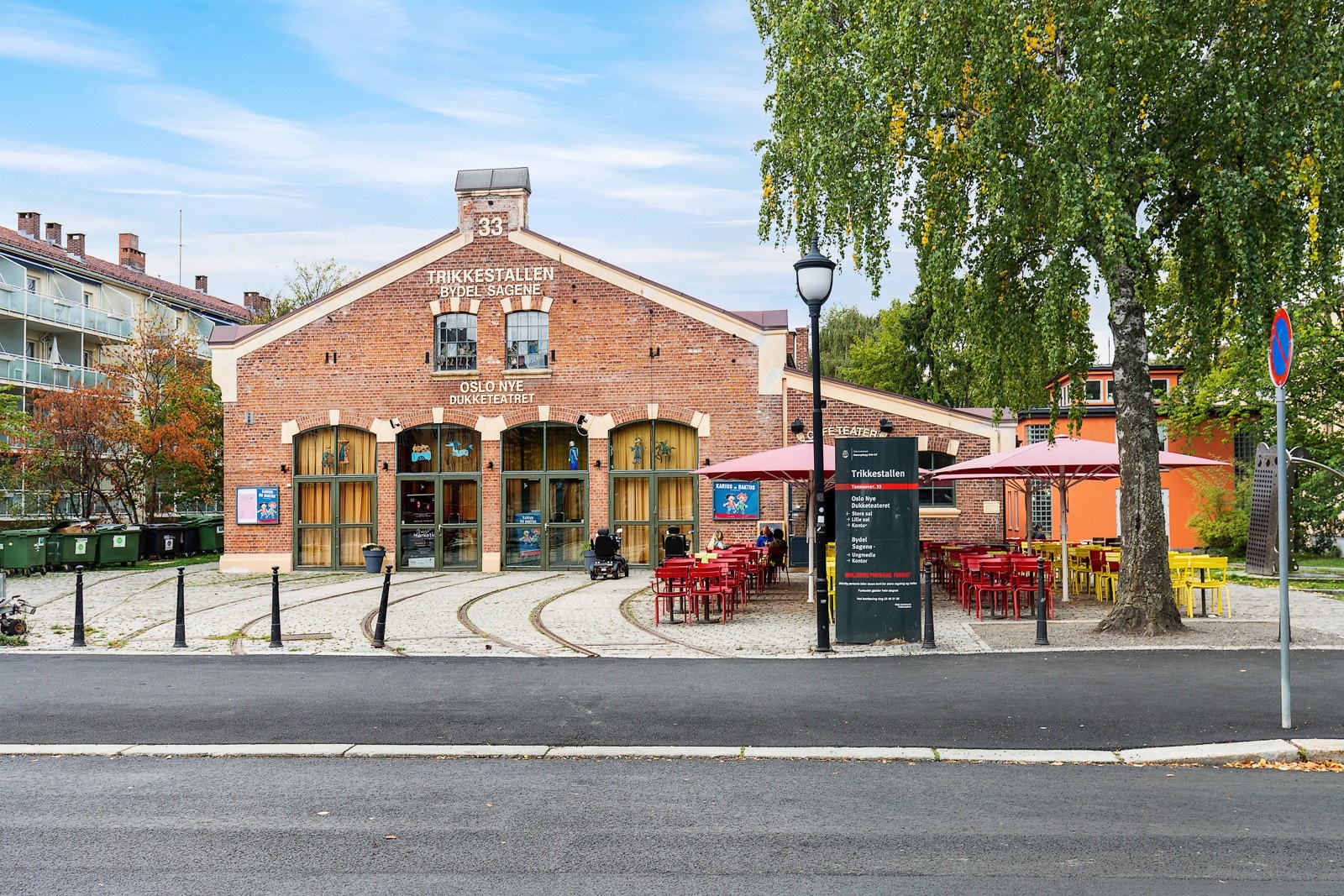 Trikkestallen Galleribilde