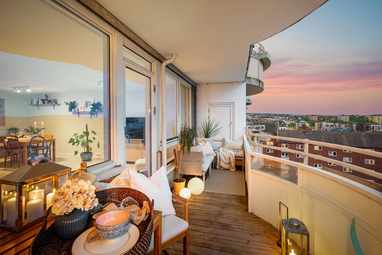 Her er det gode solforhold så her kan varme dager virkelig nytes til det fulle Galleribilde