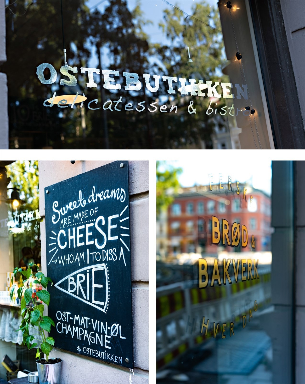 Ostebutikken på Løkka, nærmere bestemt i Thorvald Meyers gate 27A. Galleribilde