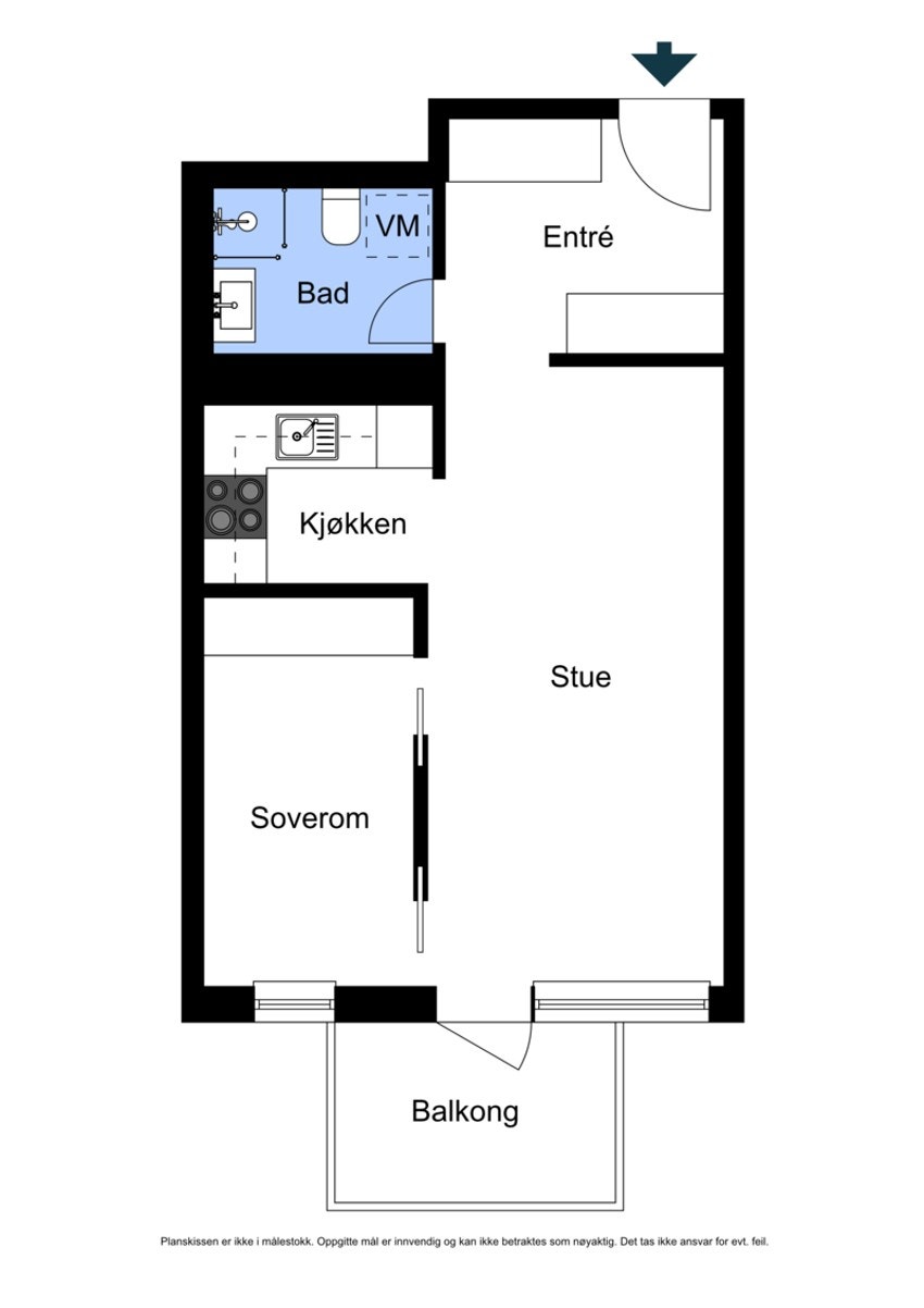 2. etasje med heisadkomst Galleribilde