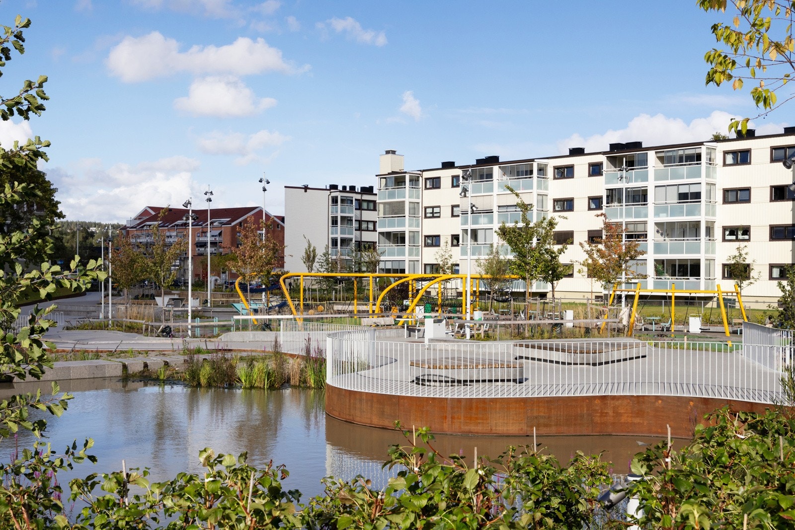 Nyetablerte Skårerparken Galleribilde