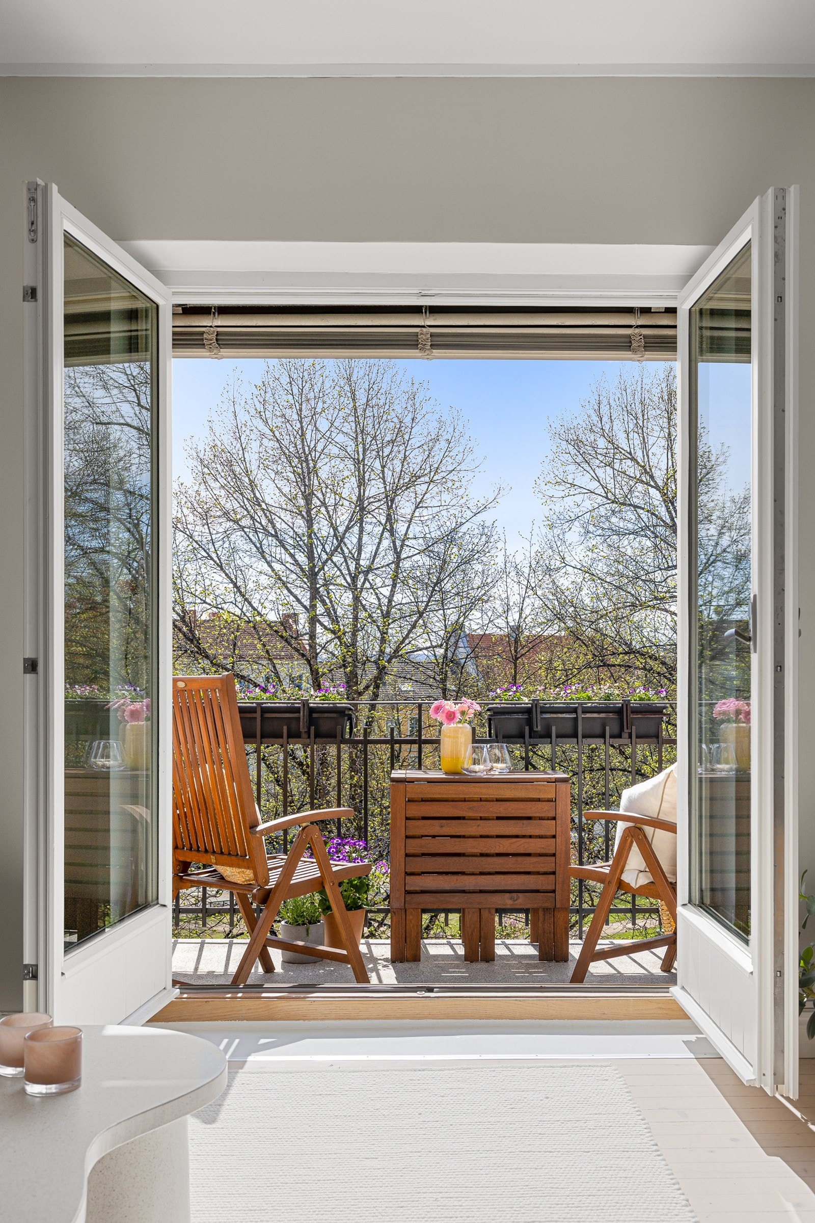 Her kommer du rett ut til en grønn oase om sommeren. Galleribilde