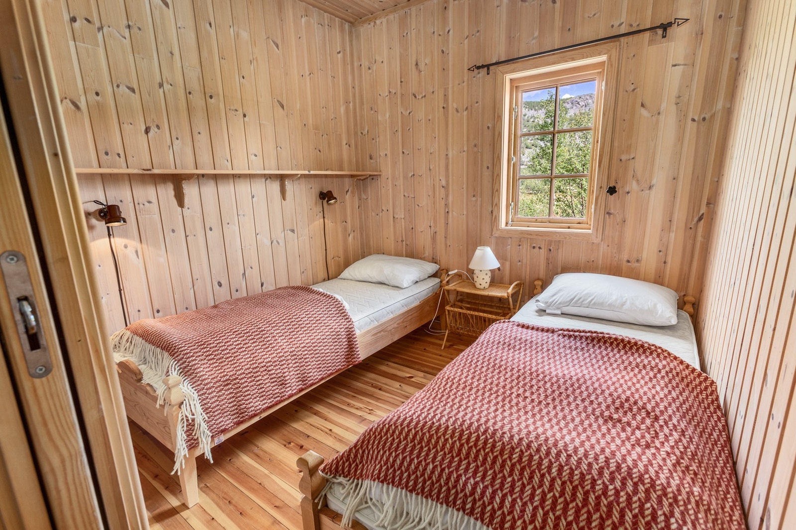 Soverom med enkeltsenger. Mulighet for køyesenger. Galleribilde