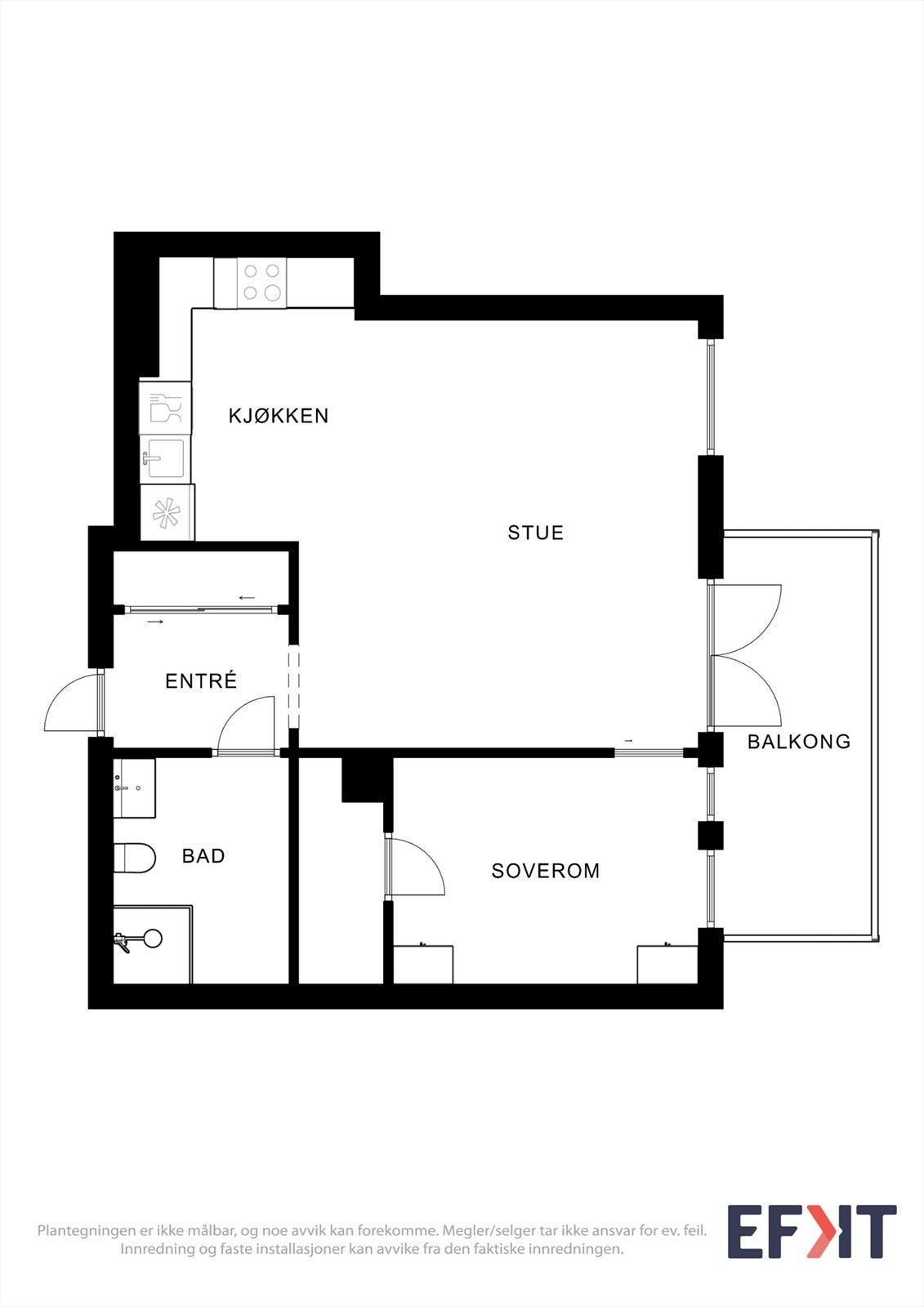 Plantegninger 4. etasje Galleribilde