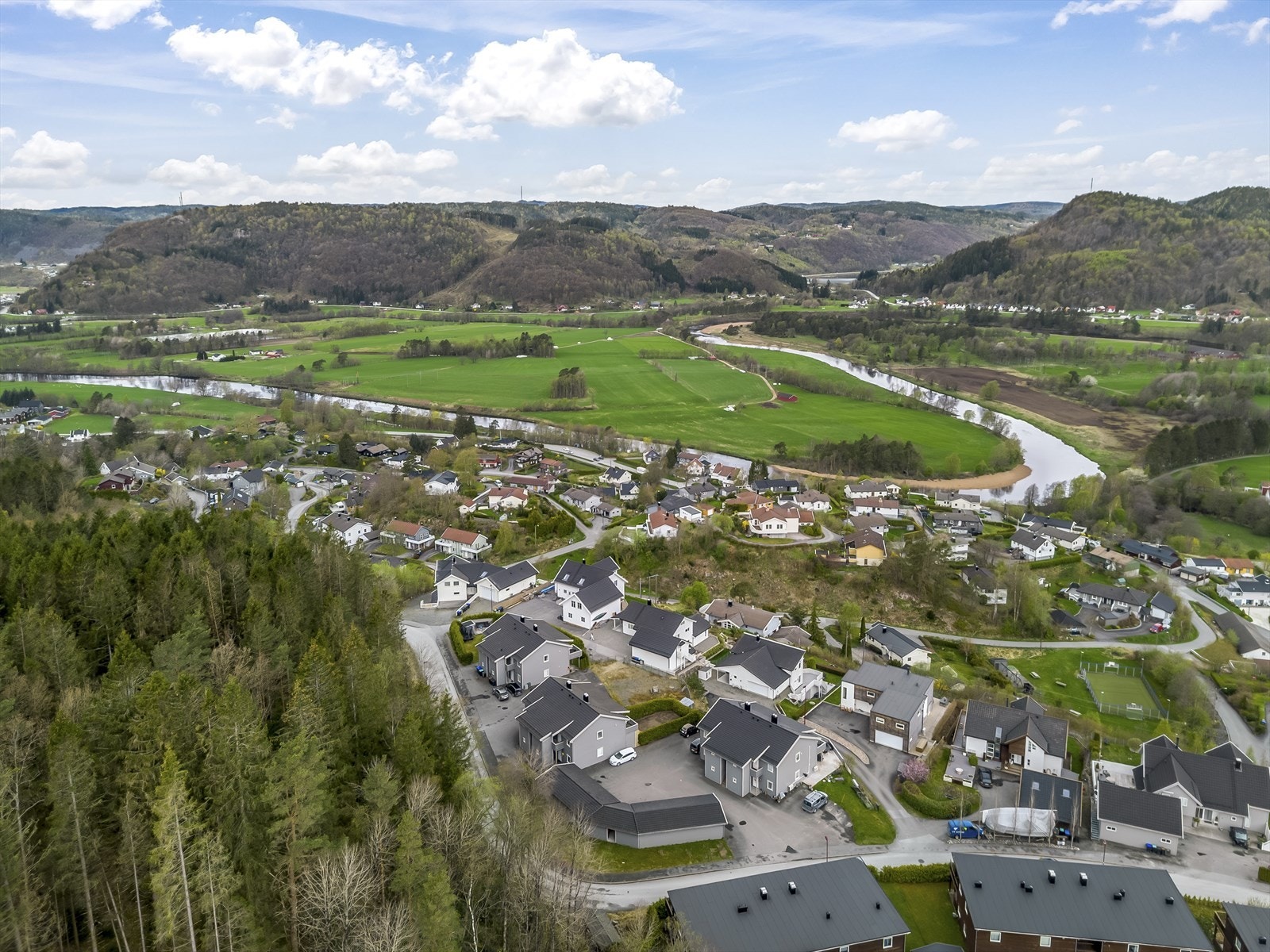 Dronefoto Galleribilde
